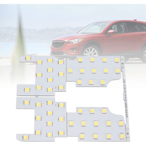 Lumière blanche pour phares et liseuses intérieures de voiture, compatible avec MAZDA CX-5 (1/5)