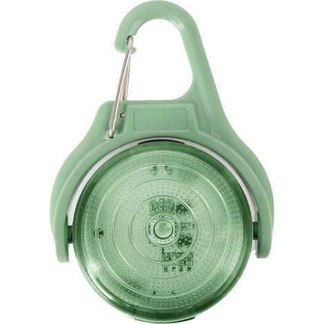 Luz de seguridad para perros, luz LED impermeable para collar de perro, 4 modos de iluminación, doble protección de seguridad (verde). (1/4)