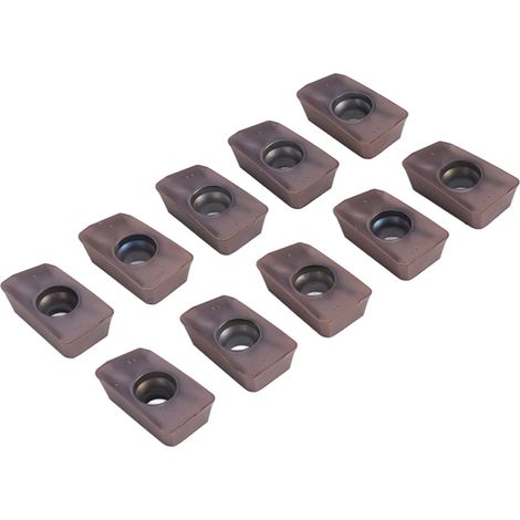 10 Plaquettes Carbure APMT1135PDER-MO2, Outils CNC, Lames de Tournage Finition, Revêtues, Lot de 10 (1/5)