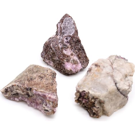 Spécimens minéraux - Cobalt Calcite (environ 25 pièces)- Vendu par 1 (1/4)