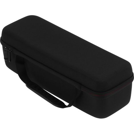 Sac de rangement pour fer à lisser/boucler, sac de rangement portable noir universel pour voyage, sac de rangement antichoc et protecteur pour fers à friser, sac de voyage en nylon. (1/5)