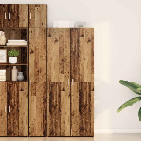 vidaXL Highboard Altholz 80 x 42 x 185 cm (1/5)