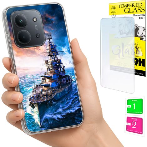 Schutzhülle für Xiaomi Redmi 15C 5G 173mm / Poco C85 Rückseite aus Glas (1/5)