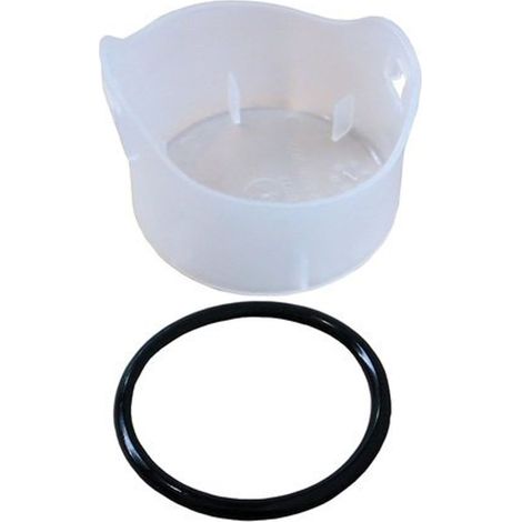 Siphon cap con sello