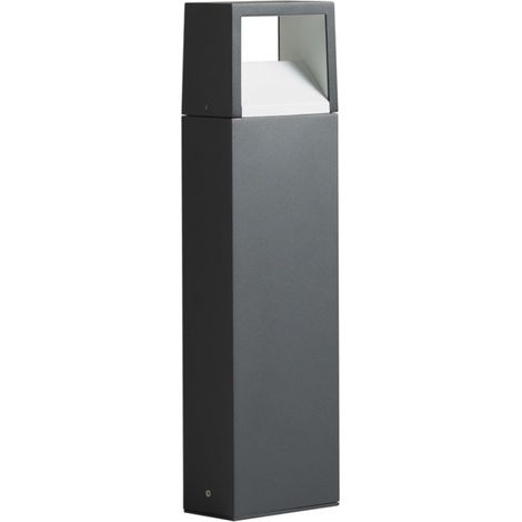 Lanterne d'extérieur gea led ges1151 50h led anthracite lampadaire moderne en aluminium