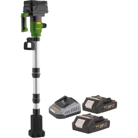 Pompa sommersa a batteria Procraft CPN20bb 20 V 2725 l/h + 2x batteria 2,0 Ah + caricabatteria