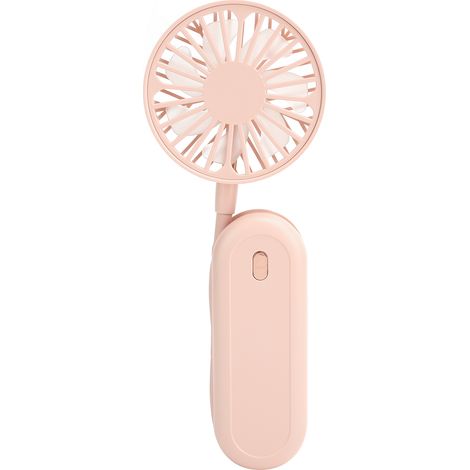 Ventilateur de cou à enrouleur, mini ventilateur portable de bureau pour la maison, le bureau et les voyages (1/5)