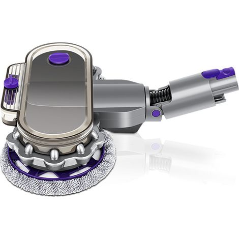 Tête de nettoyage à lavage humide‑sec compatible aspirateur Dyson V6 V7 V8 V10 V11, brosse lave‑sol rotative, accessoire de nettoyage pour sols (1/4)
