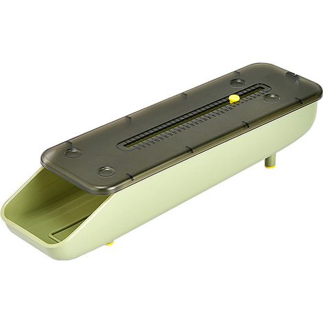 Caja enrollable para guardar huevos, contenedor de plástico, organizador de cocina, cesta para huevos, bandeja de cartón (1/5)