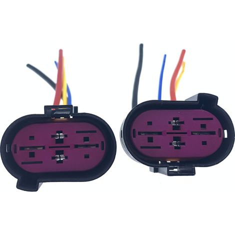 Applicable aux modèles Buick Excelle, Regal, LaCrosse, Malibu et Chevrolet Cruze : ventilateur électrique, prise du ventilateur du réservoir d'eau – JB1315-4P