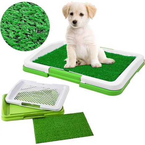 Tapis de litière AP52 avec gazon pour chiots (1/5)