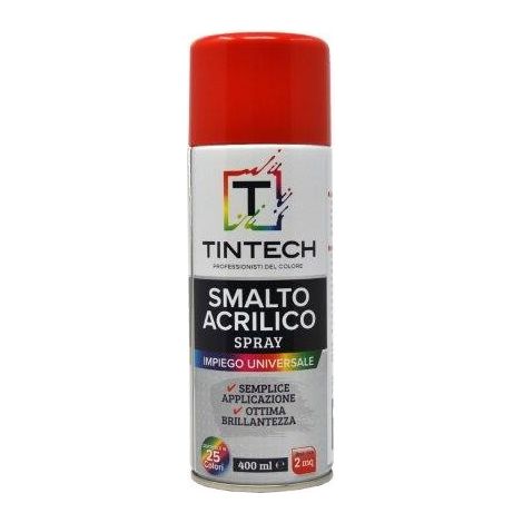 TINTECH SMALTO SPRAY 400ML ROSSO SEGNALETICA