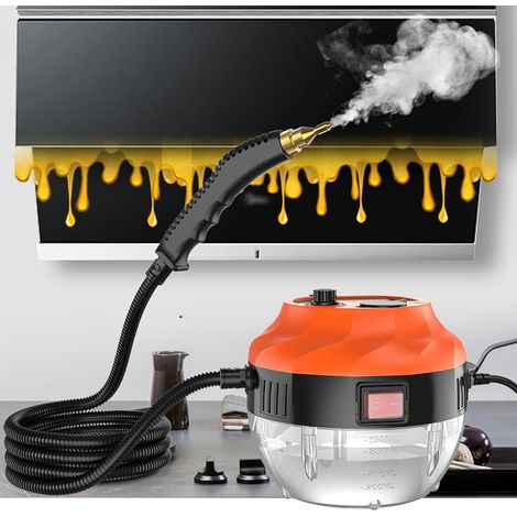Tragbarer Dampfreiniger 1500 W – Hochdruckdampf 1200 ml Hochtemperatur-Druckdampfreiniger mit multifunktionalen Bürstenköpfen für Küche, Bad, Auto (1/5)