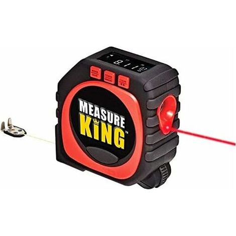 Mètre ruban laser numérique 3 en 1, outil de mesure idéal pour une utilisation à domicile ou en intérieur.