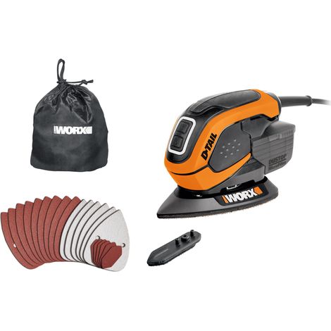 Ponceuse delta Worx WX648 noire 9 cm 65 W (1/5)