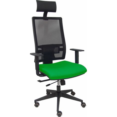 Silla Horna traslack bali verde brazos regulables ruedas parqué y cabecero