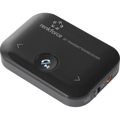 Renkforce RF-BTR-150 Trasmettitore ricevitore audio Bluetooth® Versione Bluetooth: 5.0 8 m Batteria integrata (1/5)