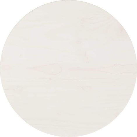 vidaXL Superficie de mesa madera maciza de pino blanco Ø40x2,5 cm (1/5)