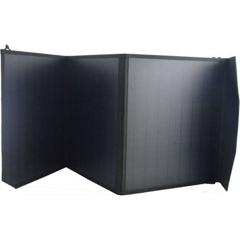Faltbares tragbares Solarpanel / Ladegerät - 60W - 3 Panels