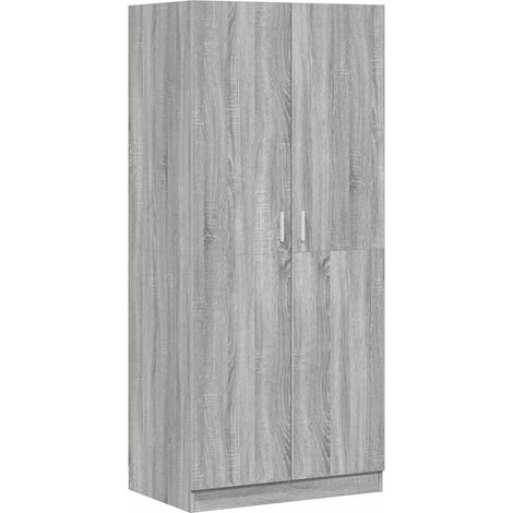Maison Exclusive - Armario madera contrachapada gris Sonoma 80x52 (1/5)