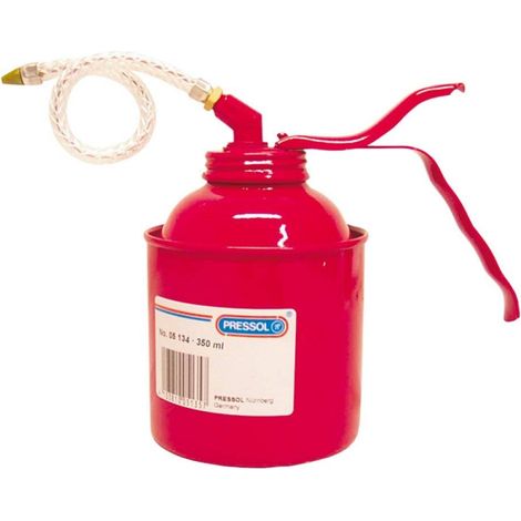 Engrasador contenedor de acero, caña flexible de PVC bomba de polietileno.