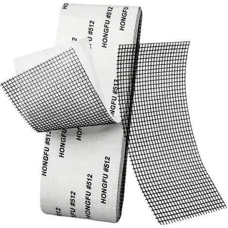 1 Rolle Moskitonetz-Reparaturband, 5 cm x 2 m (Schwarz) Moskitonetzband, Moskitonetz-Klebeband für Fenster, zur Reparatur von Moskitonetzen, Fenstern und anderen Netzelementen (1/5)