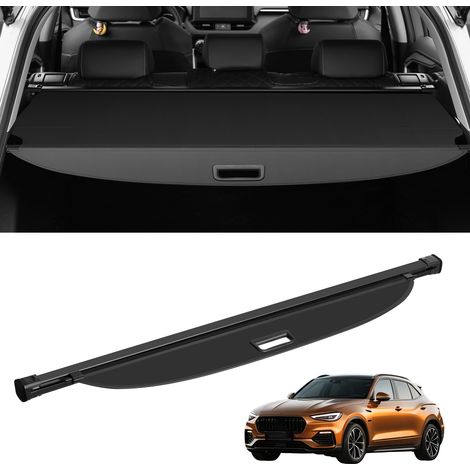 VEVOR Retractable Cargo Cover for Chevrolet, Waterproof Trunk Cover Security Shield Shade for GMC Terrain + Chevrolet Equinox 2018-2024, UV Resistant Rear Trunk Cover with Aluminum Alloy & PVC (1/5)
