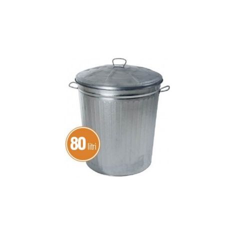 Bidone Zincato 80l (1/3)