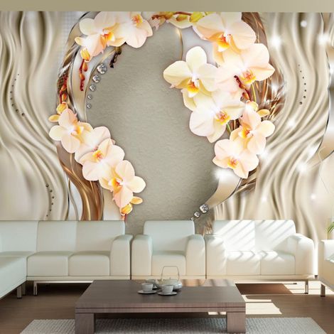 Papier Peint "Wreath of Orchids" 175 x 250 cm (1/2)