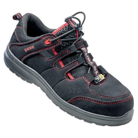 Baak Sicherheitssandale Sue2 32112 S1 ESD SRC DGUV Gr.36 schwarz/rot (1/5)