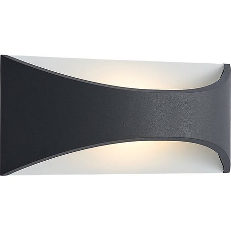 Lindby LED 'Mathea' in Nero da Alluminio