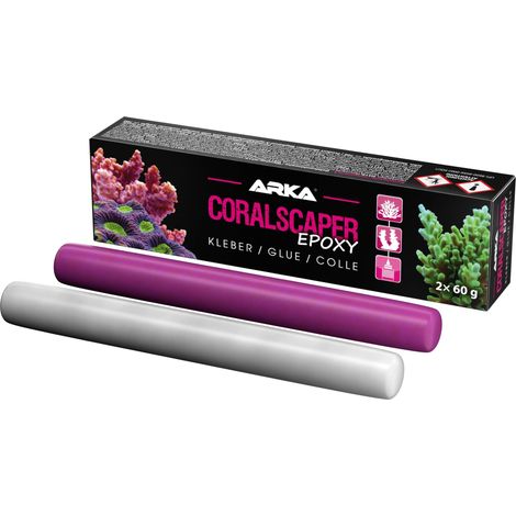 MICROBE-LIFT Coralscaper Epoxy – colla per coralli 2K, perfetta per il fissaggio di coralli, talee e rocce vive in tutti gli acquari di acqua marina, (1/5)