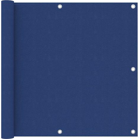 Écran de balcon Bleu 90x500 cm Tissu Oxford (1/5)