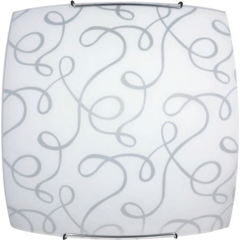 PLAFONIERA MARILENA 30X30 CM BIANCO Q.TA 4
