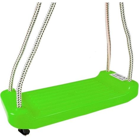 Balançoire de jardin en plastique vert 42 cm x 17 cm x 5 cm (1/2)