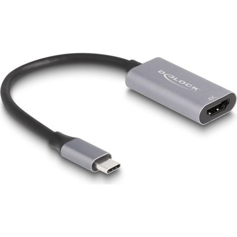 Delock USB 2.0 Adapter [1x USB-C® Stecker - 1x HDMI-Buchse] 60020 0.15 m (1/4)