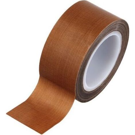 Ruban de Téflon 30mm x 10M - Ruban Adhésif Haute Température 300°C - 0,13 mm d'Épaisseur (1/5)