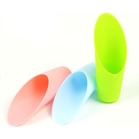 Lot de 4 seaux en plastique colorés pour creuser et planter dans le jardin (couleur aléatoire) (1/5)