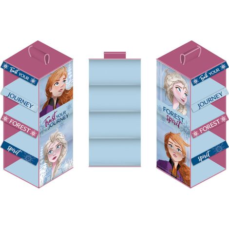 Cintre Organisateur De Placard - 4 niveaux - La Reine des Neiges - 29x28x65 cm (1/2)