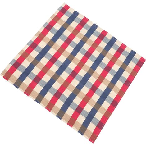 3 Pièces Nappe à Carreaux Banquet Quatrième Chemin De Table Beige Toile De Jute Chemin De Table Vert Sauge Chemins De Noël Pour Tables Pour Table Basse Coton Rouge