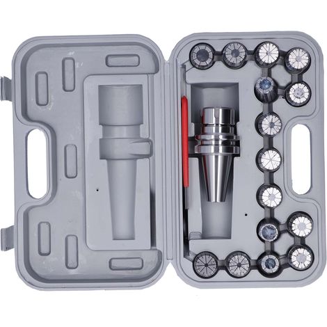 15 pinces à ressort, porte-outil à mandrin élastique 20CrMnTi pour machine CNC BT40-ER32-15PC (1/5)