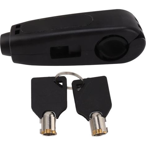 Antivol de guidon étanche et portable pour moto, poignée d'accélérateur et vélo. Antivol de sécurité pour guidon de moto, vélo et moto. (1/5)
