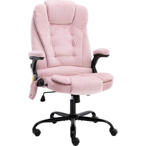 Chaise de bureau de massage Rose Velours (1/5)