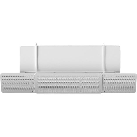 Déflecteur plastique réglable pour climatiseur mural, maison/bureau (1/5)