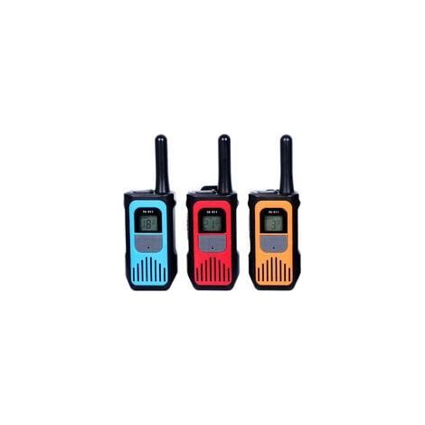 3 Pièces Talkie Walkie Rechargeable Enfants Adultes,Talkie-Walkie Longue Portée avec , Walkie Talkie USB Type C avec VOX pour Jeu d'Aventure, Randoneé, Vélo (1/5)