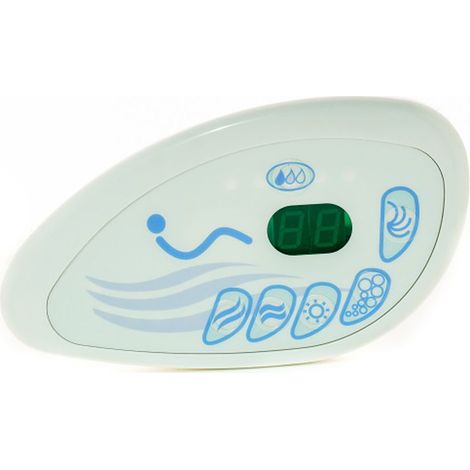 Ricambio Tastiera per vasca Idromassaggio Grandform TASTBIAGR02 (1/2)