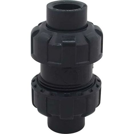 – Clapet anti-retour à bille 32mm – Empêche le reflux d'eau – Compatible systèmes plomberie – Installation facile (1/4)