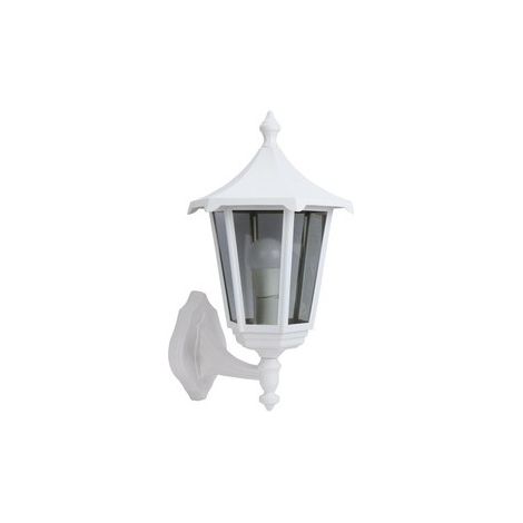 MONACO Appl. Mur Ext. (bas) IP43 IK02 blanc E27 100W max. Lpe non incl. ARIC 3030 (1/3)