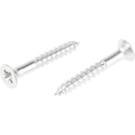 Vis à bois, 3.5mm, tête Fraisée 25mm, en Acier Inoxydable A2 304 ( Prix pour Boîte de 100 )