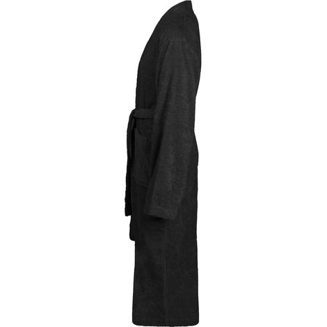 Peignoir KINN Noir S Coton